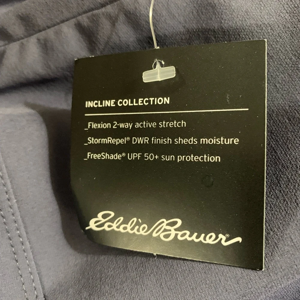 NWT Eddie Bauer Slate Blue Utility Pants - Picture 6 of 7